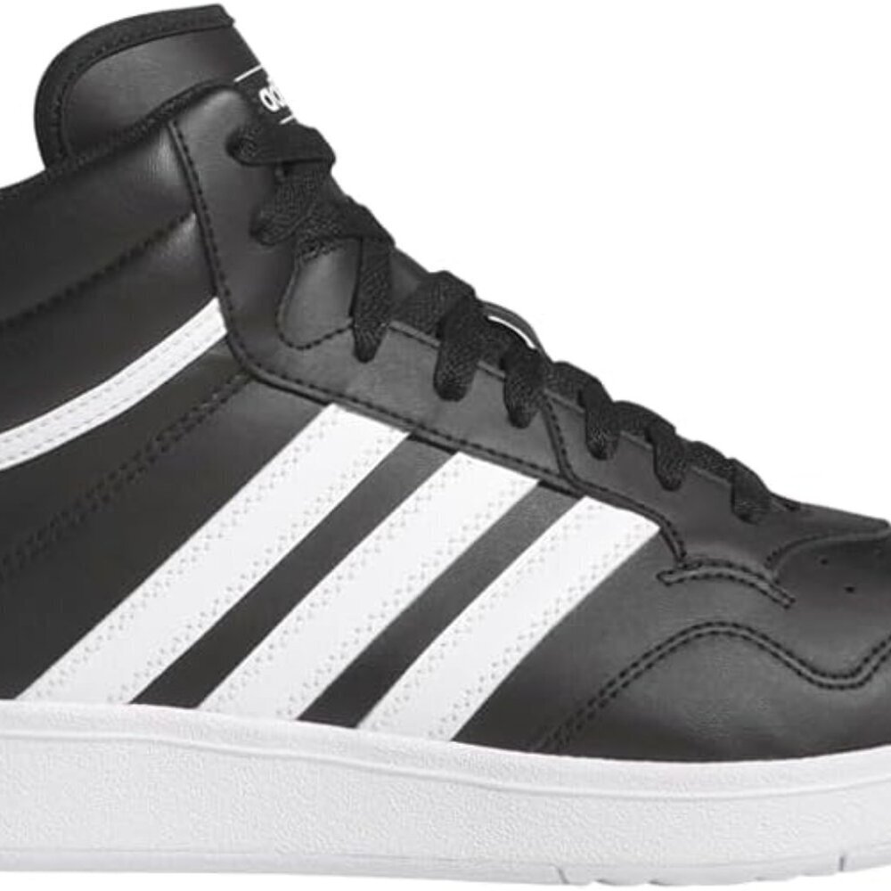 Unisex Basketball Shoes Rubber Mid Top Sneakers Lace-Up for Adults Size 6.5-7.5